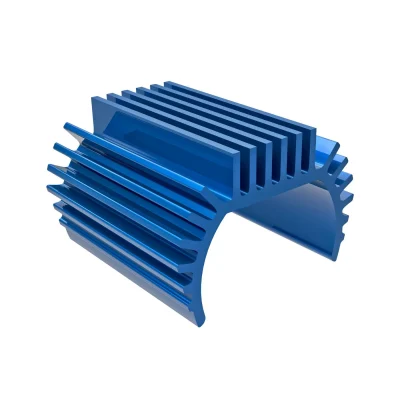 traxxas 9793 blue trx4m motor heat sink blue